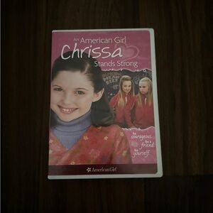 American Girl Chrissa Stands Strong DVD with Pink Cover